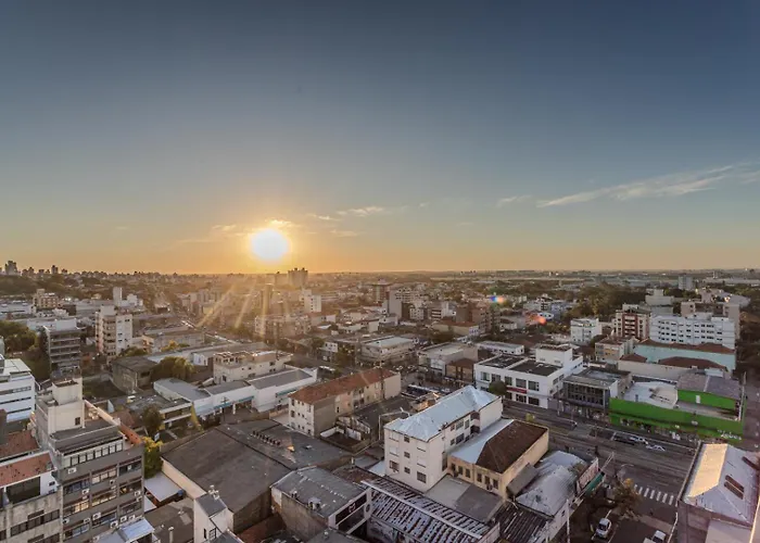 Loft Moderno Cyrela Connect Por Do Sol Vista Guaiba 14º Apartamento Porto Alegre