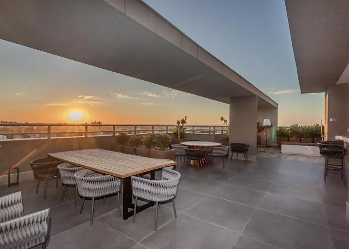 Loft Moderno Cyrela Connect Por Do Sol Vista Guaiba 14º Apartamento Porto Alegre
