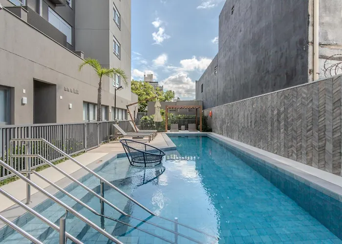 Apartamento Loft Moderno Cyrela Connect Por Do Sol Vista Guaiba 14º