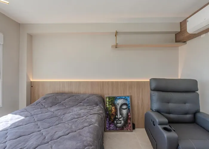 Loft Moderno Cyrela Connect Por Do Sol Vista Guaiba 14º Apartamento Porto Alegre